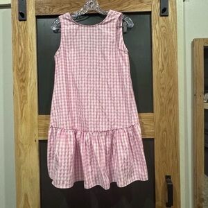 Story Pink Gingham Babydoll Dress Size Small